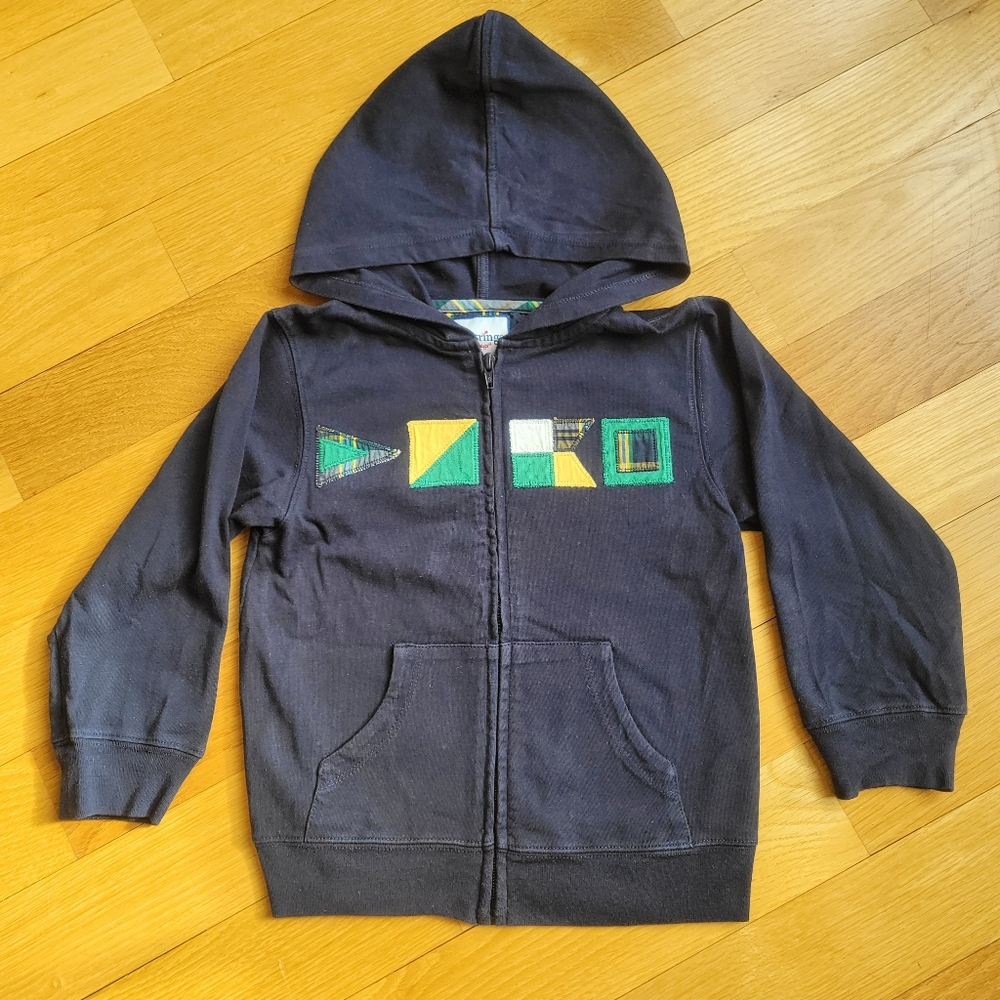 Kitestrings Boys Nautical Hoodie Sweatshirt Size 5